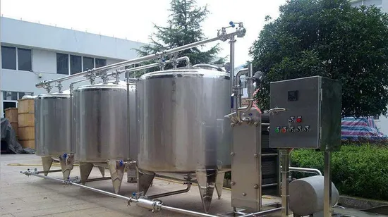 Stainless CIP (Clean in place) Machina for Food