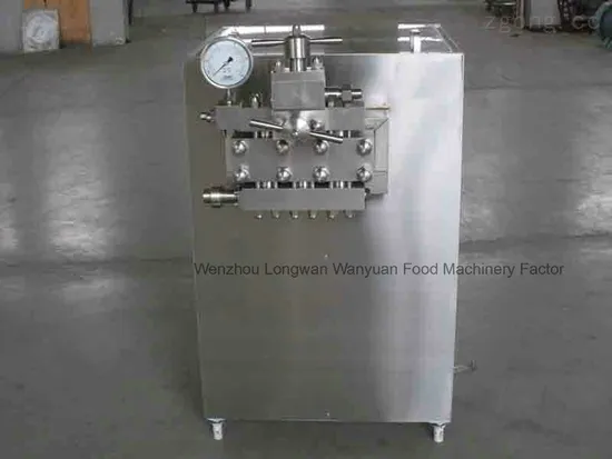 Stainless Steel Milk High Pressure Homogenizer
