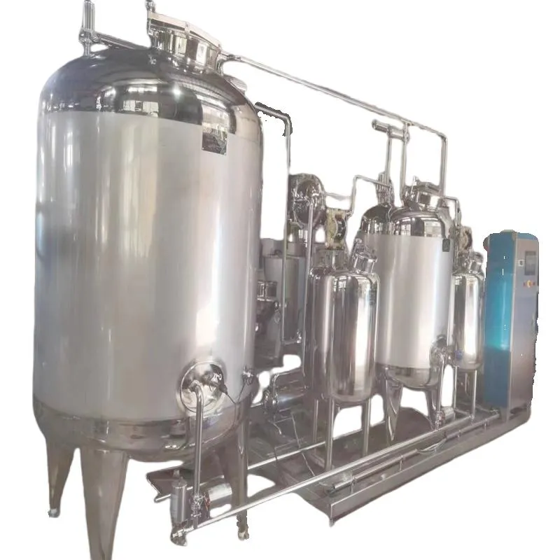 Milk Production Assembly Line Storage Tank