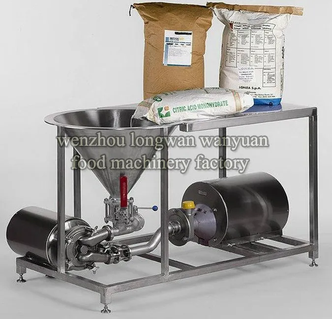 Stainless Steel Water Powder Mixer for Reconstituted Milk Production