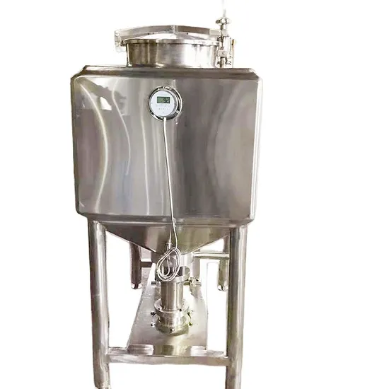 1500L High-Speed Shearing Emulsification Tank Square Emulsifying Tank