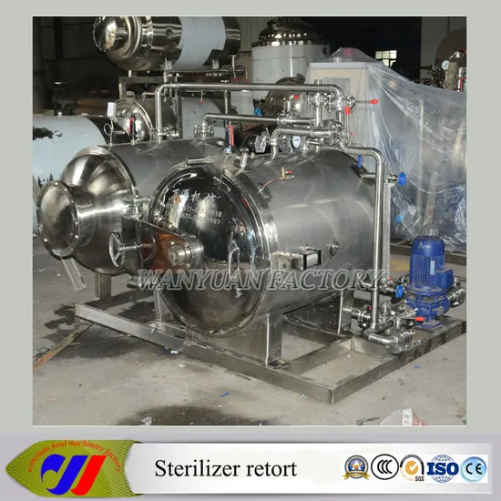 Water Spray Autoclave Sterilizer Retort