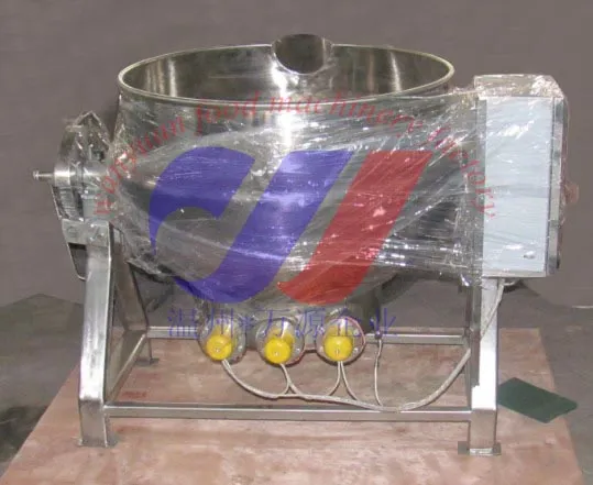 50 Gallon Tilting Jacketed Cooking Pot Used on Jam Cooking