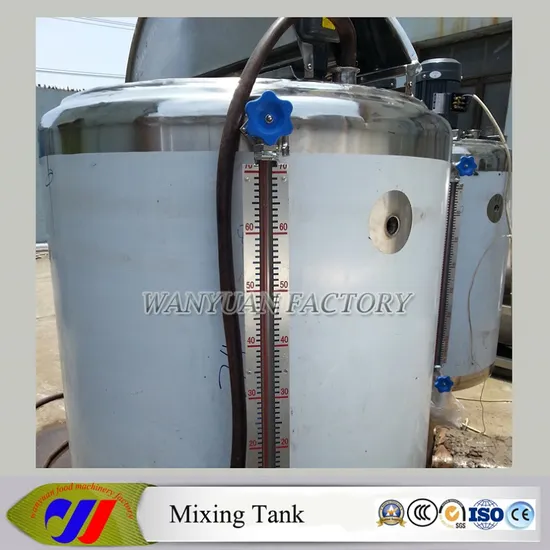 Stainless Steel High Shear Mixing Tank Emulsification Tank