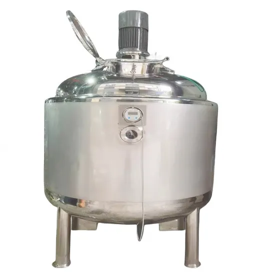 Steam Heating Jacketed Mixng Tank with Agitator