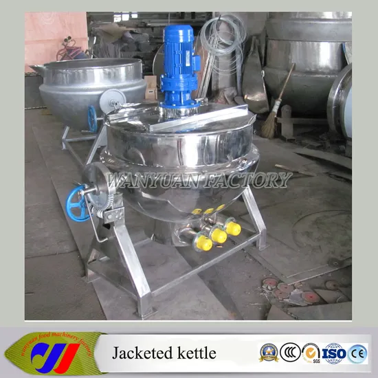 Stainless Steel Ketchup Cooking Jacketed Kettle