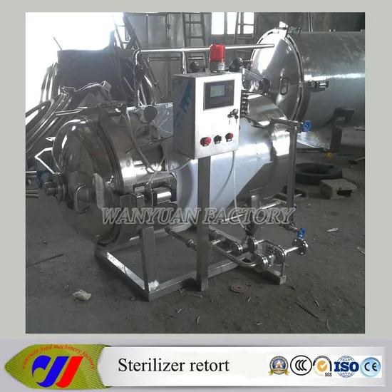Cheaper Steel Sterilization Pot Sterilizer Retort