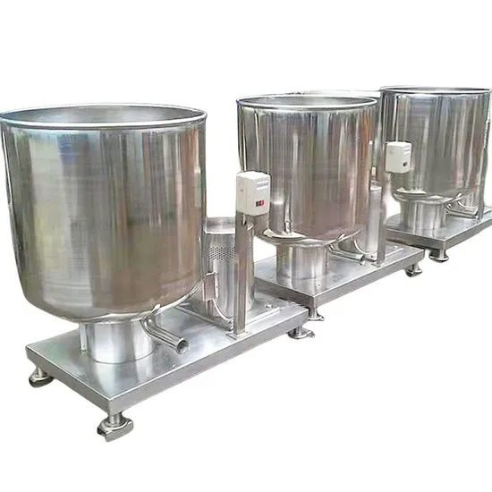 High Shear Mixing Tanks Emulsification Tank