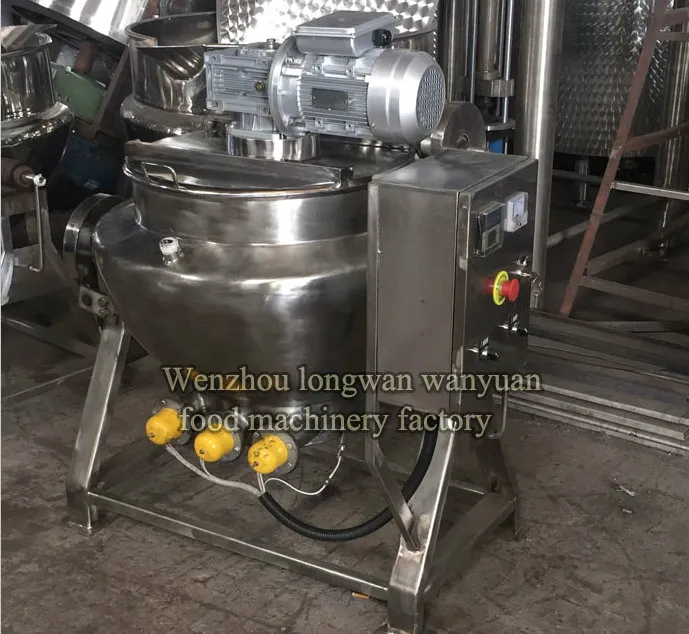 Tilting Jacketed Kettle with Mixer Cooking Kettle