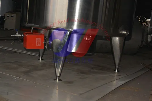 Stainless Steel Gas Heating Mixing Tank