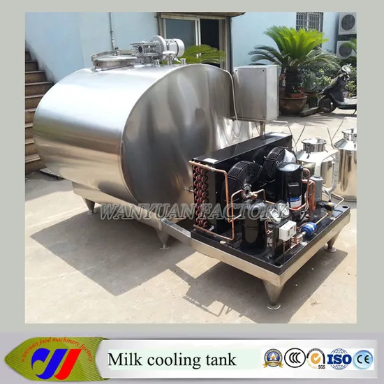 300 Liter Vertical Milk Cooling Tank