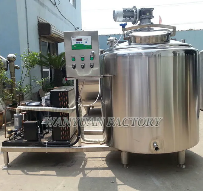 Customized The Production of Milk Cooling Tank (100L-10T)