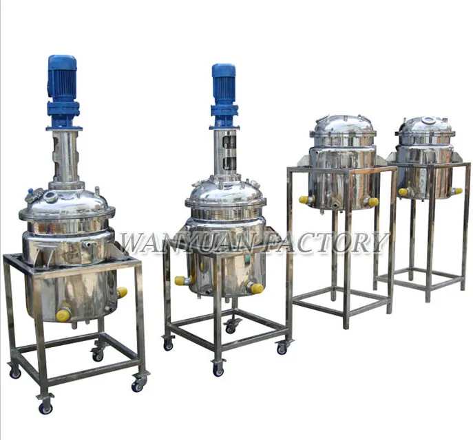Food Grade Stainless Steel Shampoo Mixing Tank
