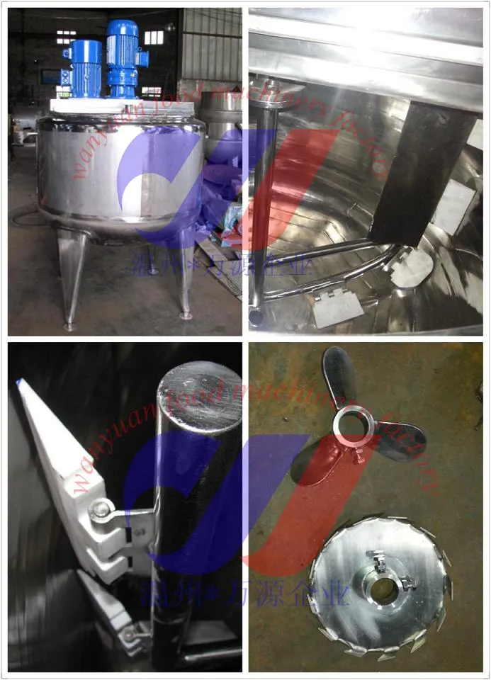 Dual-Frequency Motor High-Speed Disperse Blending Tank