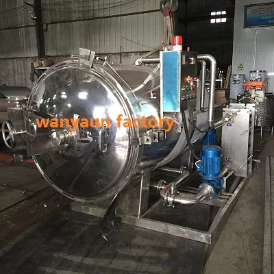 Meat and Vacuum Boiling Package Retort Pouch Sterilizer