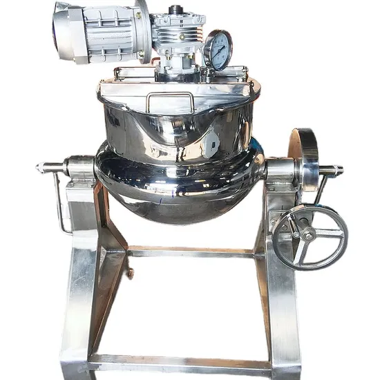 Automatic Tilting Steam Heating Jacketed Cooking Kettle