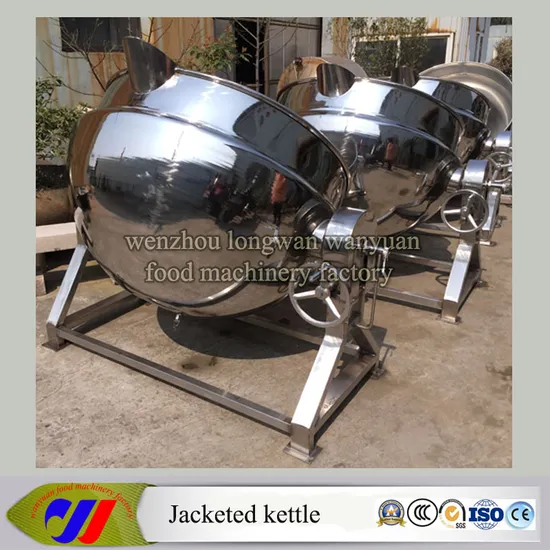 Tilting Jacketed Cooking Vat Without Agitator