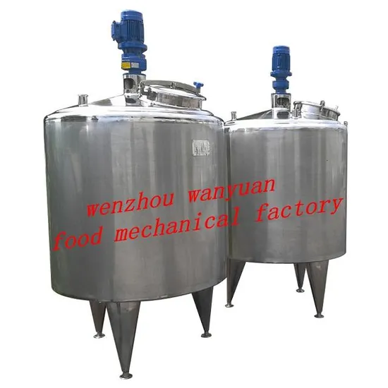 3 Layers Chocolate Melting Jacketed Stainless Steel Tank with Agitator
