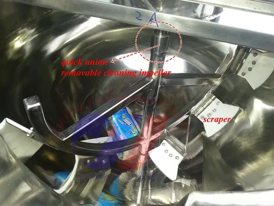 Stainless Steel Jacketed Kettle Cooking Pot for Jam
