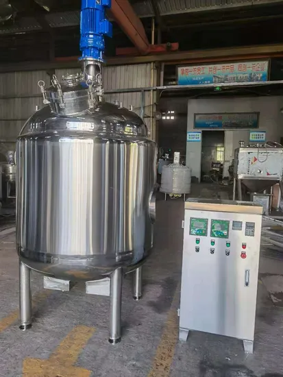 Food Grade Stainless Steel Steam Heating Mixing Tank