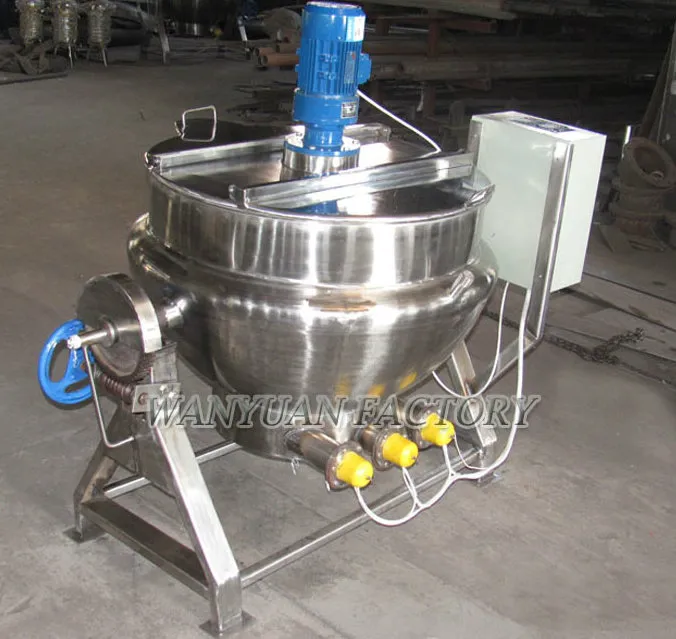 Stainless Steel Ketchup Cooking Jacketed Kettle