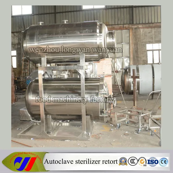 Stainless Steel Hot Water Spray Autoclave Sterilizer (Retort)