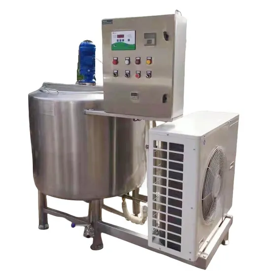 500 Liter Vertical Milk Cooling Tank