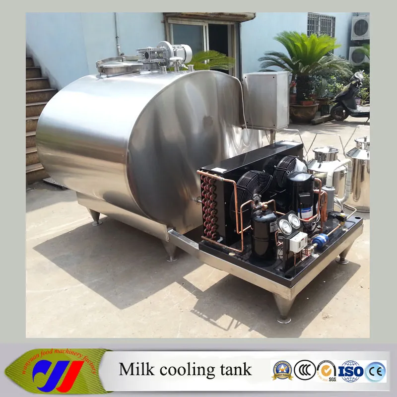 5t and 10t Can Be Customized Milk Chiller Machine Milk Cooling Tank