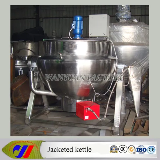 300L Gas Fired Jacketed Cooking Kettle