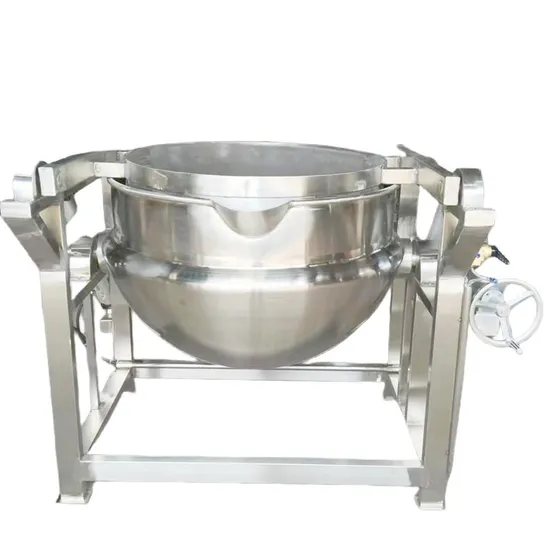Automatic Tilting Steam Heating Jacketed Cooking Kettle