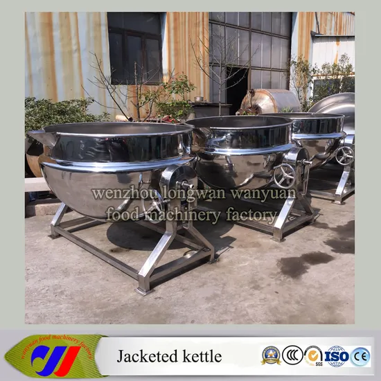 Tilting Jacketed Cooking Vat Without Agitator