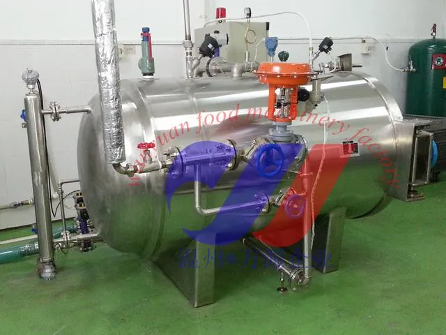 Autoclave Sterilizer Retort with Automatic Pressure and Temperature Control