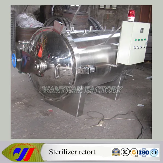 Sterilizer Autoclave Retort for Dairy Product