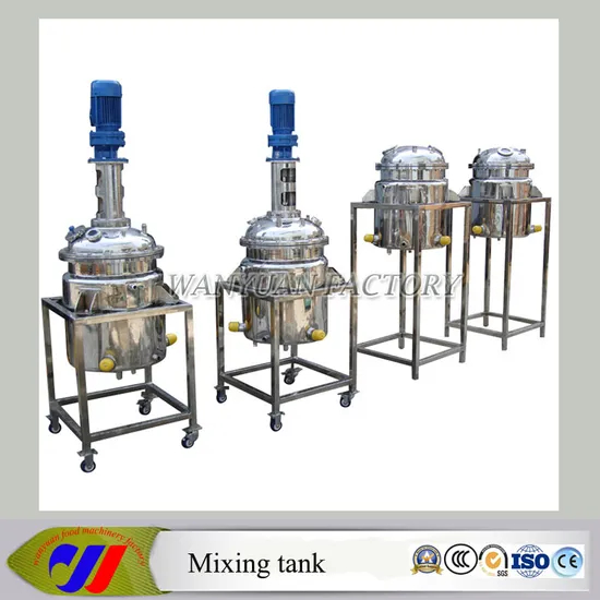 Electric Heating Mixing Blending Tank Pressure Tank
