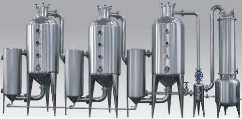 Tri-Effect Stainless Recyclable Concentrator for Food