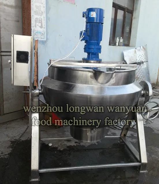 High Quality Double Layered Jacketed Kettle
