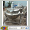Stainless Steel Food Level Cooking Jacketed Kettle with Steam Heating Tilting Type
