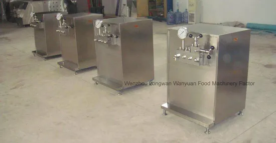Stainless Steel Milk High Pressure Homogenizer