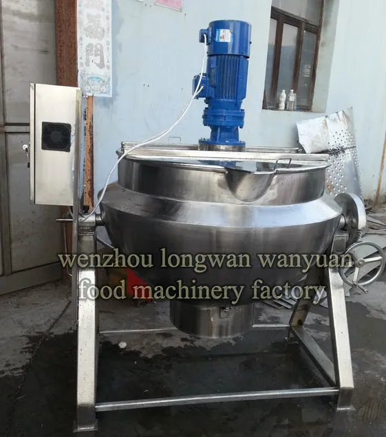 Tilting Jacketed Kettle with Mixer Cooking Kettle
