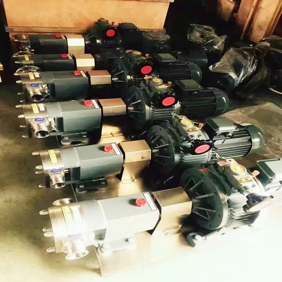Rotor Pump Slurry Pump Cam Pump Screw Pump