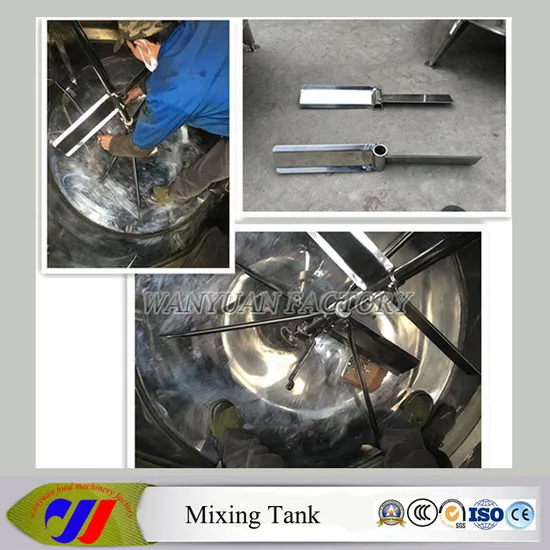 Stainless Steel Mixing Tank Emulsification Tank