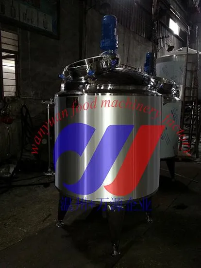 Stainless Steel Liquid Mixing Tank Blending Tank