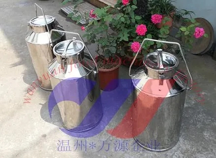Stainless Steel Milking Machine Bucket-40L