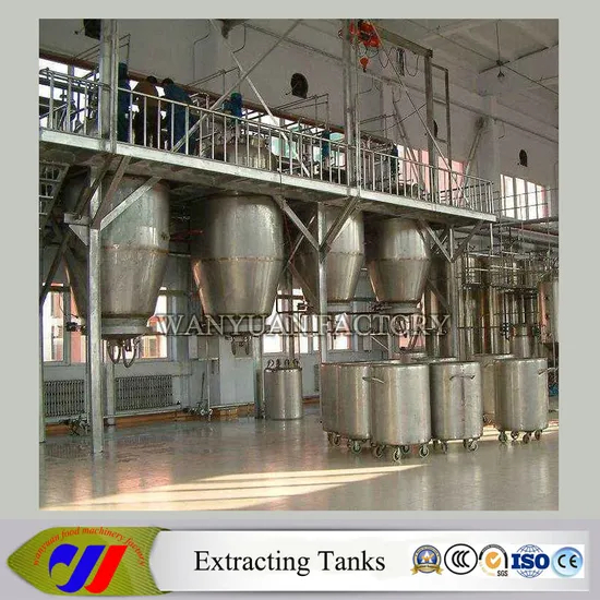 Vertical Wimble Type Extracting Tanks