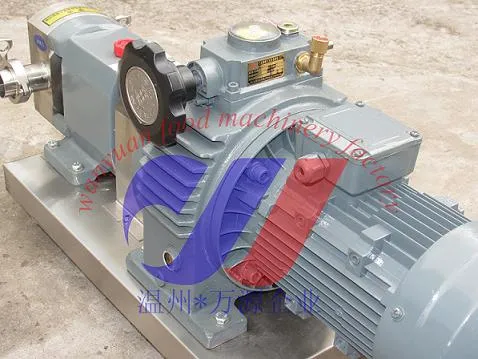 Stainless Steel Pudding Rotor Pump Tomato Sauce Rotary Lobe Pump