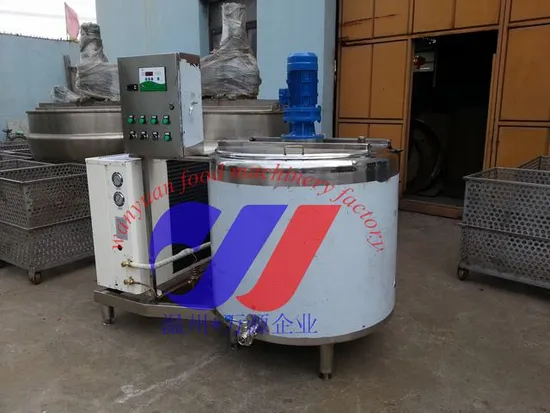 300L Stainless Steel Storage Fuel Water Milk&amp;Milking Cooling Tank for Dairy