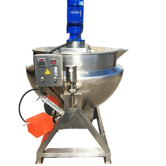 Automatic Tilting Steam Heating Jacketed Cooking Kettle