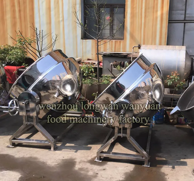 Tilting Jacketed Cooking Vat Without Agitator