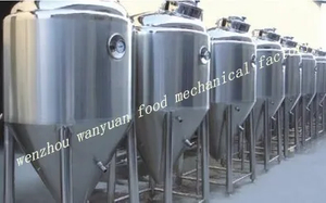3t Fermenter Glycol Jacket Conical Fermenter for Beer
