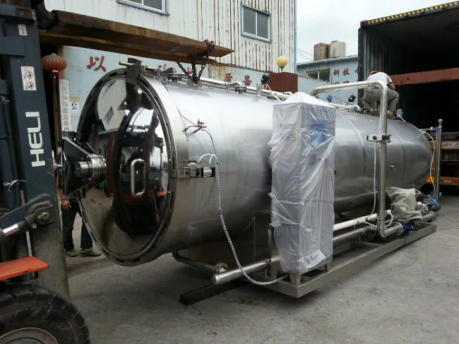 Sterilizer Autoclave Retort for Dairy Product